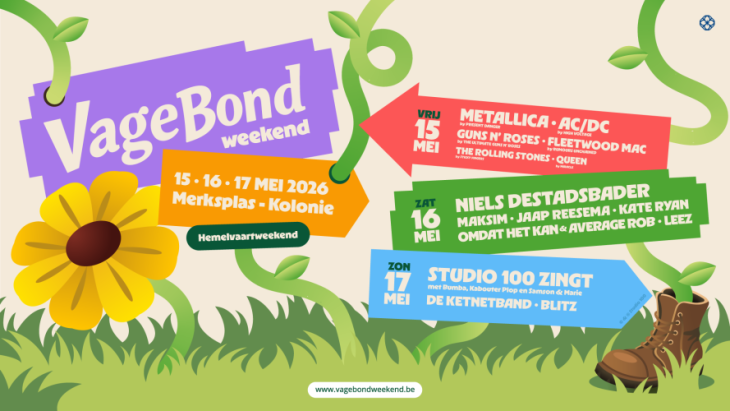 Vagebond Weekend - koop nu je tickets!
